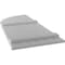Ekena Millwork Americraft 6-Board (2 Batten) Wood Joined Board-n-Batten Shutters w/ Arch Top, ARW101BQ621X77PRH ARW101BQ621X77PRH - alternate 7